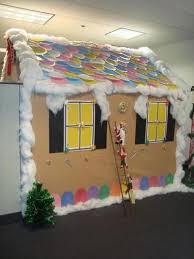 Nothing says the holidays like gingerbread house decorations. Image Result For Gingerbread House Decorations Office Christmas Cubicle Decorations Office Christmas Decorations Christmas Decorations Cheap
