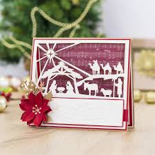 4 pack hollow frame cutting dies background metal cut dies scrapbooking cutting dies for card making, embossing stencil die diy photo templates for album embossing cards decorative craft. Nativity Scene Christmas Reindeer Metal Cutting Dies For Scrapbooking Craft Die Cut Card Making Embossing Stencil Big Sale 7b468 Goteborgsaventyrscenter