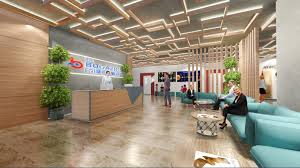 Okul Giris Lobi Tasarimi Koc Ofis Proje Uygulama Ariete Design Ofisler Tasarim Okul