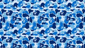 On the video call screen. Blue Bape Wallpaper Gif