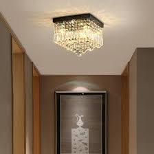 New Design Modern Luxury Square L 35cm X W 35cm Crystal Small Chandelier Lamp Led Ceiling Light Fixtures For Hallway Balcony Corridor Chandelier Earrings Outdoor Chandelier From Lightzone 159 04 Dhgate Com