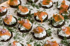 Smoked Salmon Lox Canapes Recipe Yummly Recipe Smoked Salmon Canapes Recipes Smoked Salmon Appetizer