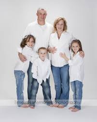 Maybe you would like to learn more about one of these? Blue Jeans And White Shirts Funny Family Photos Family Posing White Shirt And Blue Jeans