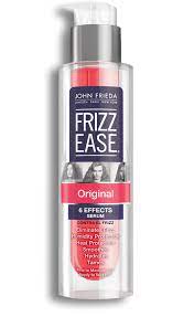 This comprehensive serum eliminates frizz, smoothes, hydrates and tames, while protecting against humidity and heat for medium to coarse hair. Original 6 Effects Serum For Frizzy Hair John Frieda