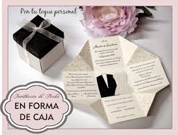 Habitualmente la persona invitada lo hace en condiciones de gratuidad. Cajitas Invitaciones Detalles4u