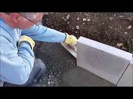 40er L Steinmauer Setzen Youtube In 2020 L Steine Setzen Steinmauer L Stein