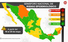 Milenio A Twitter Mexico Se Pinta De Verde En Semaforo Covid Chihuahua Qroo Y Tabasco En Naranja Https T Co Ngnqfpygdb
