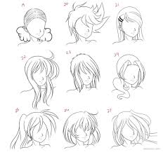 Draw Anime Hair 27 Preview But with a little please ignore the sketchiness of it, i was sitting in the back of a van driving on the backroads of while learning how to draw anime can be very frustrating, it is fairly simple. webneel com