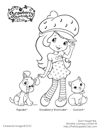Strawberry Shortcake Colouring Page Strawberry Shortcake Coloring Pages Coloring Books Coloring Pages