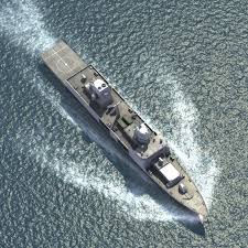 With a displacement of 7,200 tons, the frigates of this class have a length of 149 meters and a beam of 18 meters. F125 Baden Wurttemberg Class Frigate Germany 3d Model Warship Aircraft Carrier