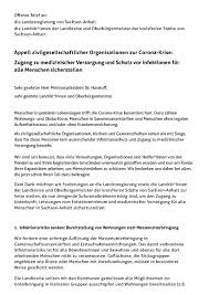 Informationen zum schulbetrieb in den landkreisen und kreisfreien städten ab dem 8. Offener Brief Zur Gemeinschaftsunterbringung Und Gesundheitsversorgung Awo Landesverband Sachsen Anhalt