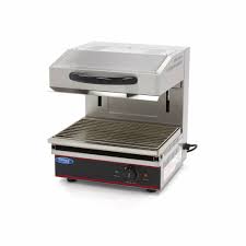 deluxe salamander grill with lift