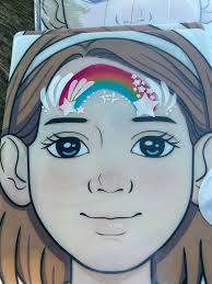 Camera app with face painting overlay recommendations