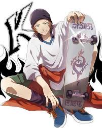 Skateboard Dude K Project Anime K Project Anime