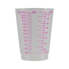 The cup is a cooking measure of volume, commonly associated with cooking and serving sizes. 9 Oz Graduated Cups In Stock For Same Day Shipping Fibre Glast