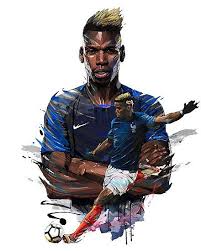 Paul Pogba Millions Of Unique Designs By Independent Artists Find Your Thing Football Art Best Football Players Soccer Art