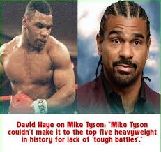 Lennox Lewis: "People always ask me about Mike Tyson, why we never fought  in my prime, and I tell them it wasn't my fault—he was dealing with his  issues, and I was