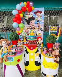 Toy de cumpleaños pastel de frutas cupcakes cookies tea party playset de velcro cortar los alimentos. Fiesta Tematica De Toy Story Decoracion Fiesta De Toys Story 4 Ideas Para Fiesta De Toy Fiesta De Toy Story Cumpleanos De Toy Story Invitaciones De Toy Story