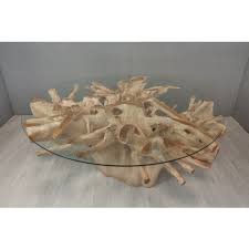 table repas en racine de teck o 175 cm table repas teck table