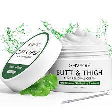 A cyst from ingrown hair can start and grow in areas covered with skin including the scalp, on the face, under armpits, pubic area and groin. Buy Butt Thigh Anti Acne Cream Body Acne Cream Removing Acne Pimples And Ingrown Hairs For Buttocks Thigh Back And Chest Area Acne Spot And Cystic Acne Treatment Moisturizing And Repairing Skin Online In Turkey B08pbhf24j