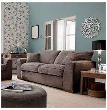 Duck Egg Blue Living Room With Brown Sofa Duckeggbluelivingroomwithbrownsofa The In 2021 Brown Living Room Decor Light Blue Living Room Brown Sofa Living Room