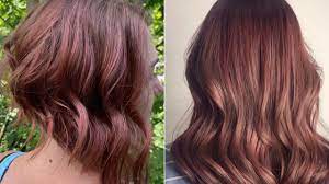 They're cascading ribbons of hair that are highlighted in a different color than the base color. Strawberry Brunette Is The New Way To Add A Hint Of Red To Brown Hair Allure