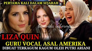 ALASAN LIZA QUIN, GURU VOCAL ASAL AMERIKA SAMPAI KAGUM DENGAN PUTRI ARIANI 