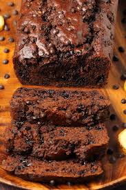 Rich Double Chocolate Vegan Chocolate Banana Bread Bursting With Chocolate And Banana Flav Chocolate Banana Bread Vegan Chocolate Chocolate Banana Bread Recipe