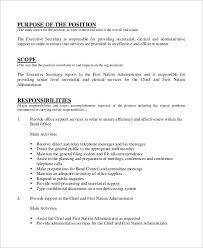 See our secretary cv sample for a good example of how this should look. Amp Pinterest In Action Resume Templates Job Description Resume