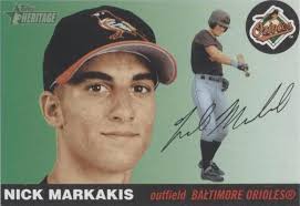 Topps Nick Markakis Baseball Sports Trading Cards & Accessories for sale