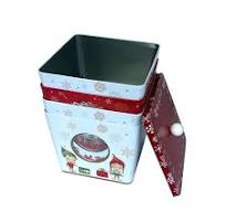 Factory Direct Round Stackable Metal Tin Cans with Lid for Storage and  Convenience
