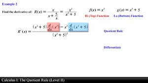 Maybe you would like to learn more about one of these? Calculus I Episode 2 The Quotient Rule 2 Of 3 Alexander Street A Proquest Company