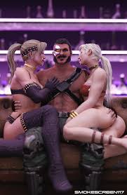Post 5342959: blender Cassie_Cage Kano Mortal_Kombat SmokeScreen117  Sonya_Blade