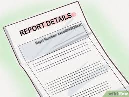 The following video is a tutorial of how to file your own police report from the comfort of your own home. 3 Ways To File A Police Report Wikihow