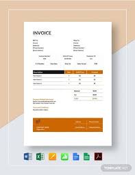 Small Business Sales Invoice Template In 2020 Invoice Template Invoice Design Template Business Sales