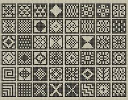 Sanquhar Ish Squares Chart Pattern By Fiona Bearclaw