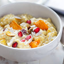 Riz Au Lait Aux Fruits De Saison Recette Recette Fruits De Saison Riz Au Lait