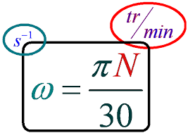 Un mobile m se d&eacute;place sur cette tige suivant la loi r = r0(cos(ωt) + sin(ωt) ), r0 une constante. La Frequence De Rotation N