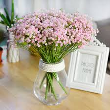 7 Forks Artificial Fake Babybreath Gypsophila Million Star Plastic Flowers Bouquet Home Wedding Party Decoration Flower Bouquet Plastic Flower Bouquetplastic Flowers Aliexpress