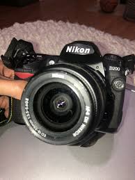 Nikon D200 10 2 Mp Digital Slr Camera Black Body Only