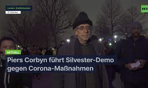 Germany's flood disaster exposes folly of misbalanced net zero policies. London Piers Corbyn Fuhrt Silvester Demo Gegen Corona Massnahmen An Rt De