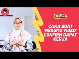 Buat senarai rujukan dengan hanya 1 minit? Cara Buat Resume Kerja Jobs Ecityworks