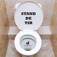 sticker wc stand de tir stickers abattants wc stickers muraux stand de tir stickers wc stickers abattant wc