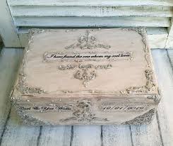 Ivory Silver Wooden Wedding Card Box,silver Vintage Baroque  Ornaments,personalization-the Names and the Wedding Date. Ivory Silver Card  Box