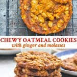 19 drop cookie recipes for an easy dessert. Easy Oatmeal Cookies With Ginger And Molasses The Seasoned Mom