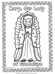 Guadalupe is, strictly speaking, the name of a picture, but the name was extended to the church there is flight and rest in the eager supporting angel. Free Our Lady Of Guadalupe Coloring Page Classroom Freebies