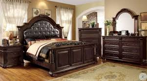 With great bedroom storage capabilities and a casual traditional style, the phillip bedroom collection is great for any room in the house. Esperia Brown Cherry Bedroom Set From Furniture Of America Cm7711q Bed Coleman Furniture