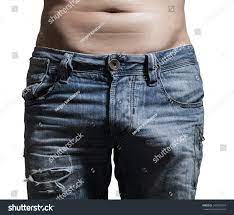 Tight Jeans Relief Erection Stock Photo 343505414 | Shutterstock