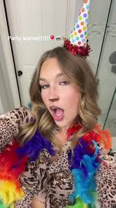 Party Animal Costume Teal and Cheetah