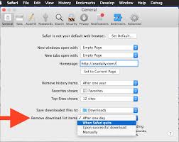 Change How Safari Clears Downloaded Items List In Mac Os X Osxdaily
